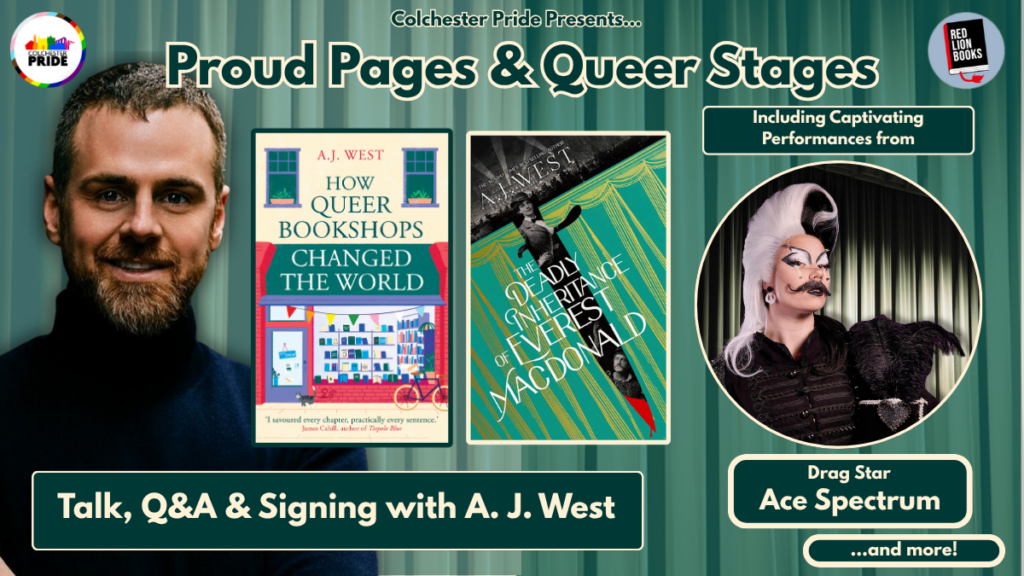 Colchester Pride Presents: Proud Pages & Queer Stages