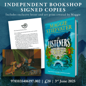 The Listeners by Maggie Stiefvater SIGNED Indie Exclusive - Image 2