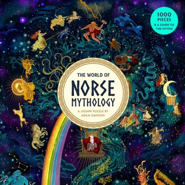 The World of Norse Mythology : A 1000-piece jigsaw puzzle by Adam Simpson