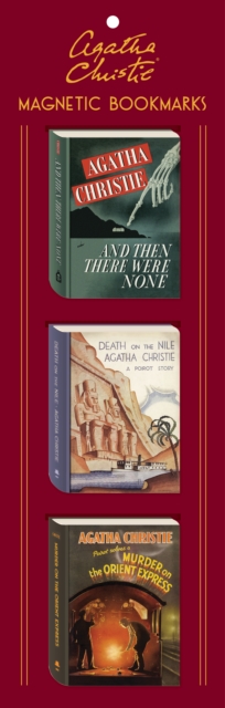 Agatha Christie Magnetic Bookmarks
