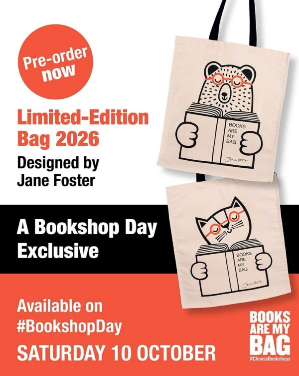 Books Are My Bag | 2026 | Jane Foster Tote Bag