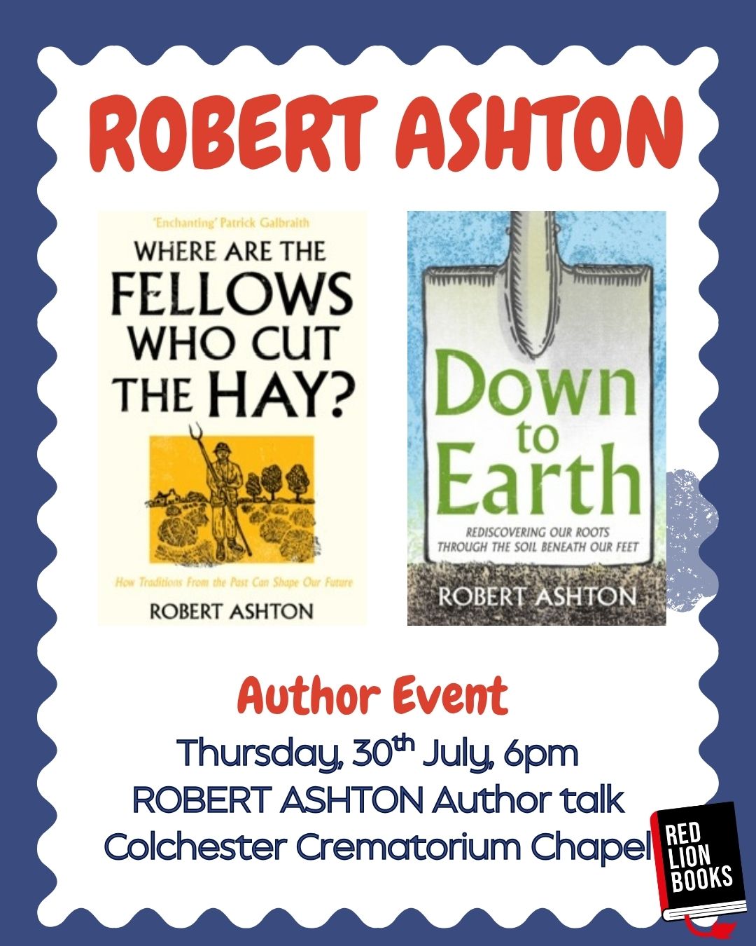 Author Event: Robert Ashton