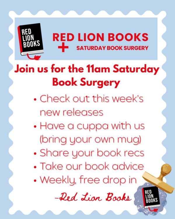 Saturday Morning Surgery | Weekly drop-in