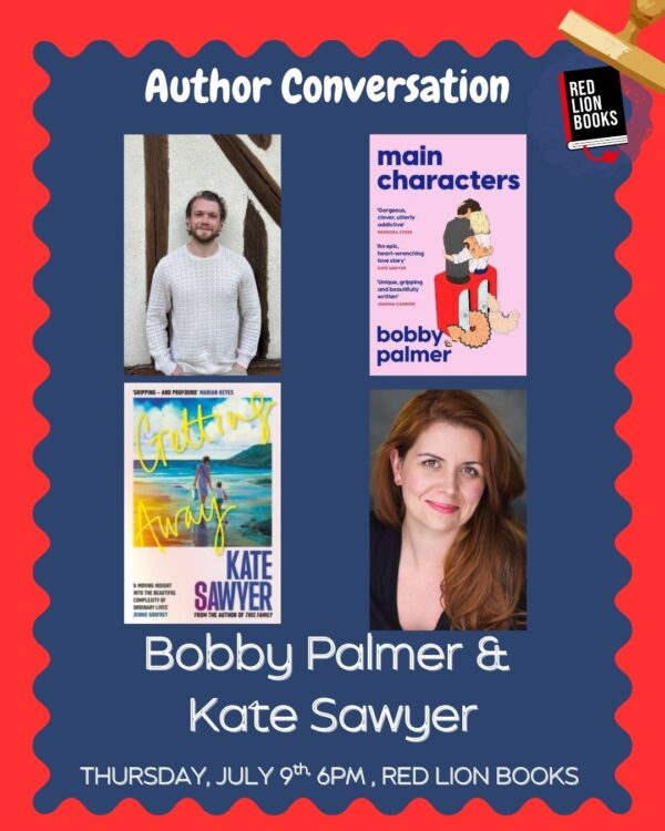Author Event: Bobby Palmer in conversation with Kate Sawyer