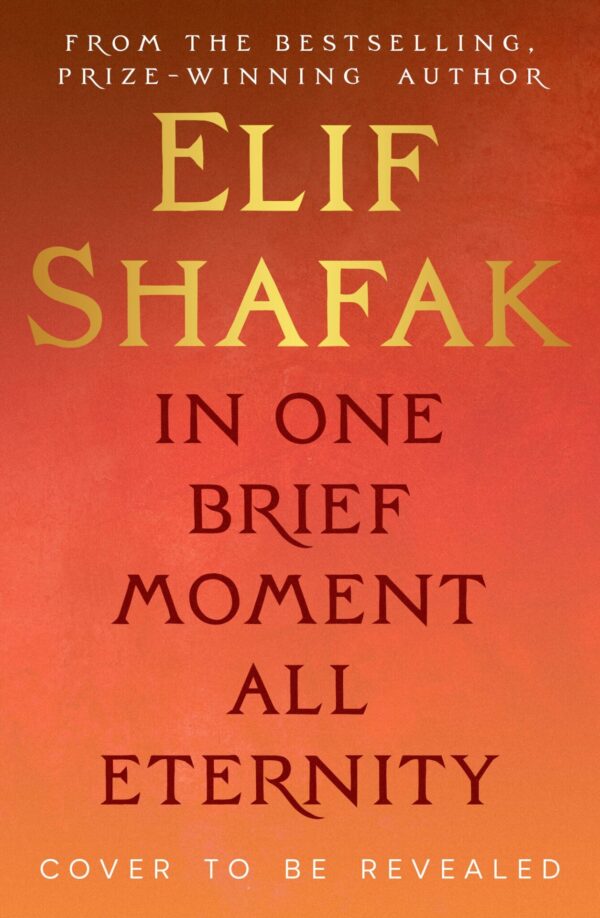 In One Brief Moment All Eternity by Elif Shafak SIGNED indies exclusive
