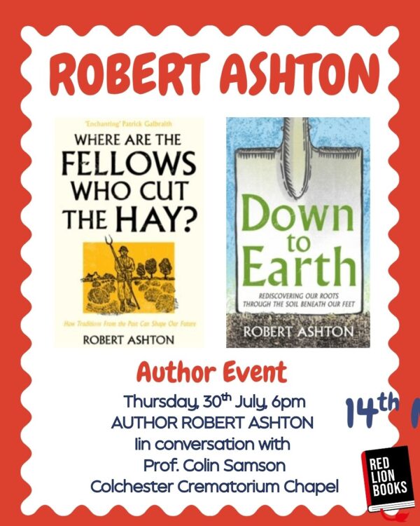 Author Event: Robert Ashton in conversation with Prof. Colin Samson