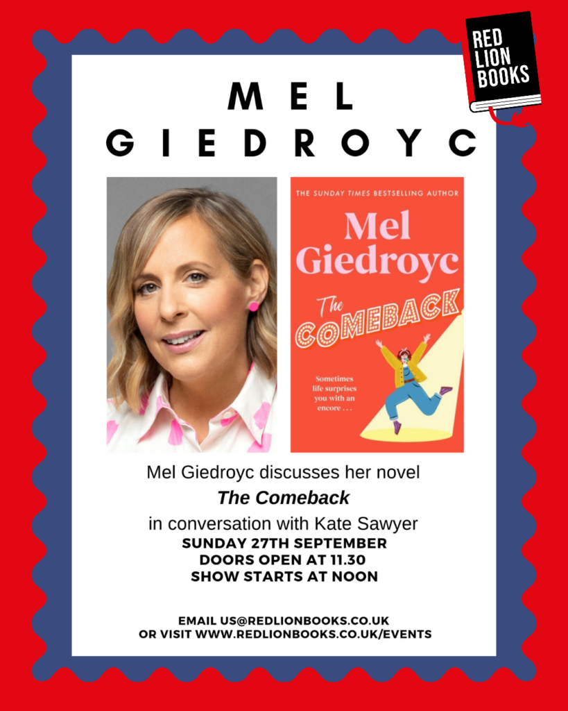 Author Event: Mel Giedroyc