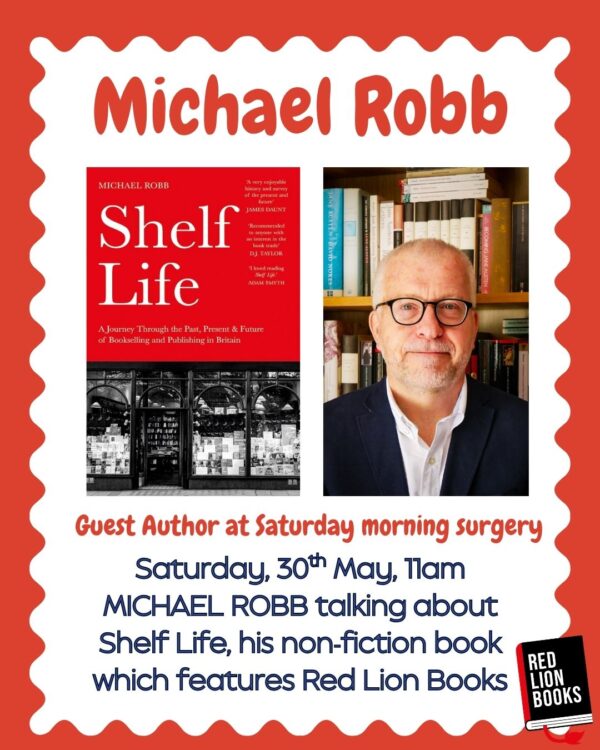 Saturday Morning Surgery | Guest Speaker | Michael Robb talking about SHELF LIFE