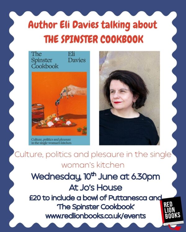 The Spinster Cookbook | Author Event with Eli Davies