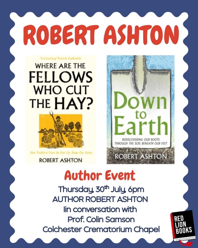 Author Event: Robert Ashton in conversation with Prof. Colin Samson