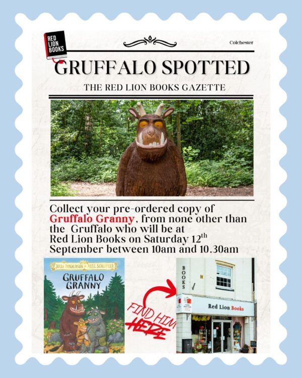 Meet the Gruffalo when you collect your Gruffalo Granny book