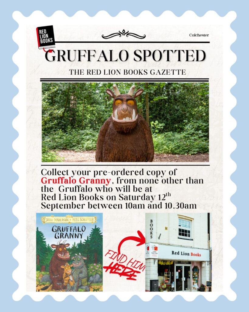 Meet the Gruffalo when you collect your Gruffalo Granny book