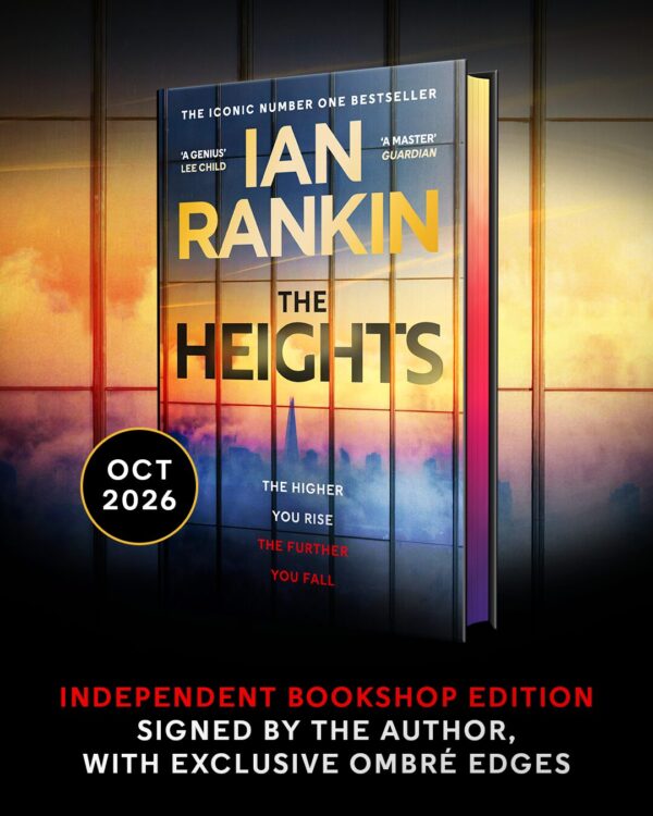 Ian Rankin | SIGNED | Pre-order HEIGHTS