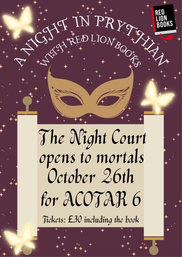 CELEBRATE ACOTAR6: A NIGHT IN PRYTHIAN - A BOOK LAUNCH EVENT