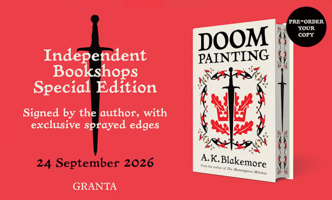 Doom Painting by AK Blakemore: Independent Bookshops Exclusive Edition Signed - Image 2