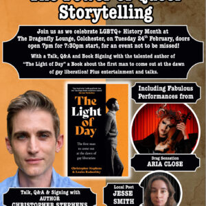 Colchester Pride presents: The Power of Queer Storytelling