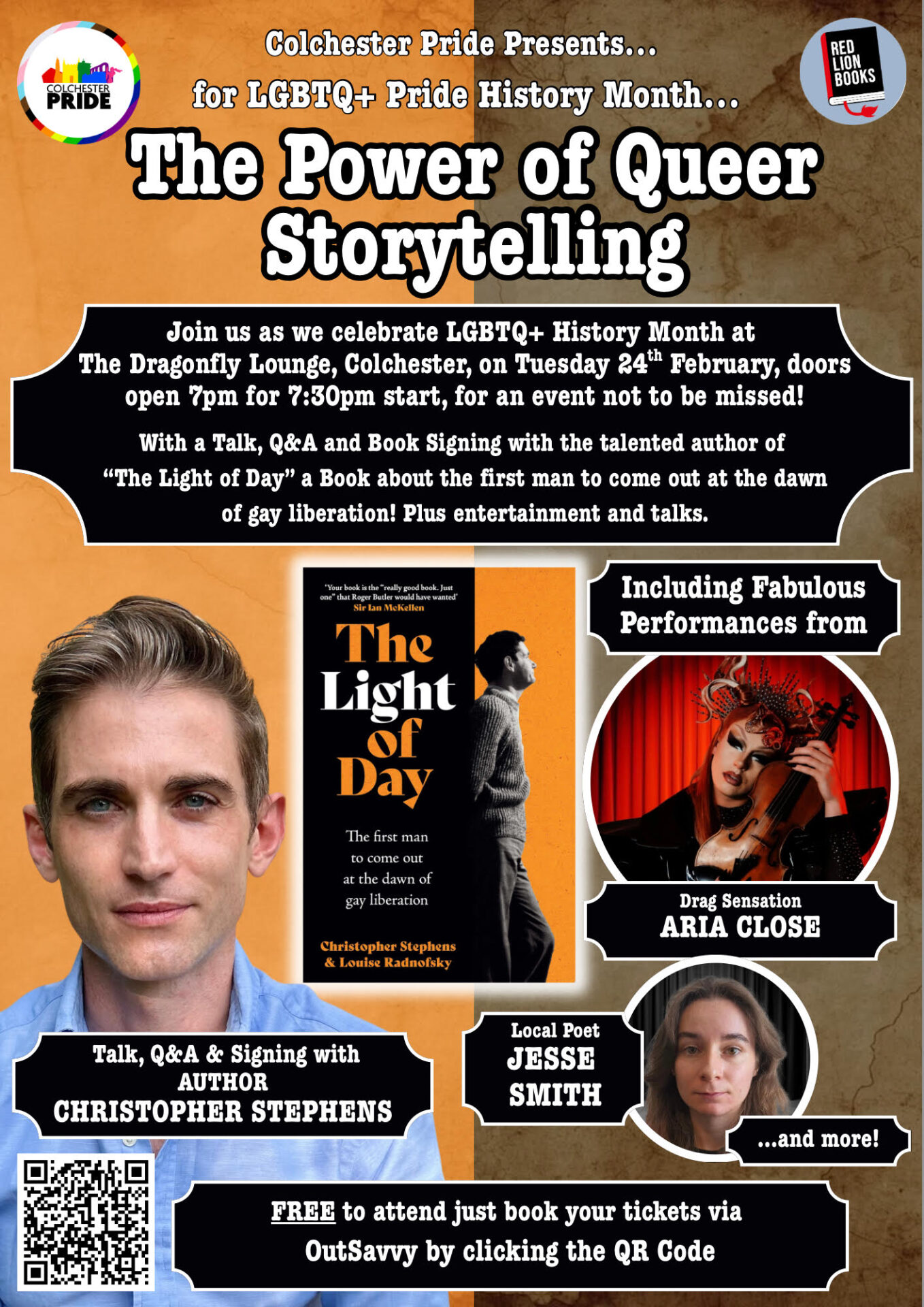 Colchester Pride presents: The Power of Queer Storytelling